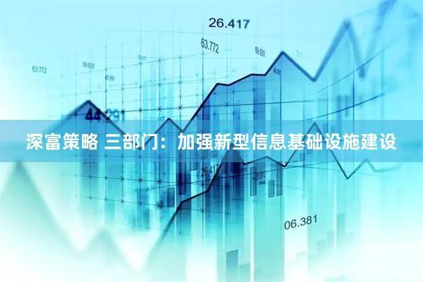 深富策略 三部门：加强新型信息基础设施建设