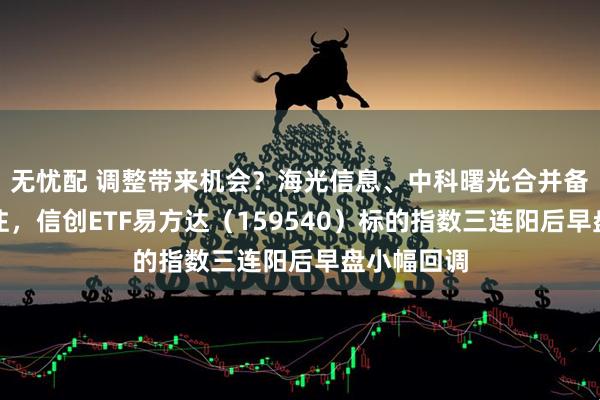 无忧配 调整带来机会？海光信息、中科曙光合并备受市场关注，信创ETF易方达（159540）标的指数三连阳后早盘小幅回调