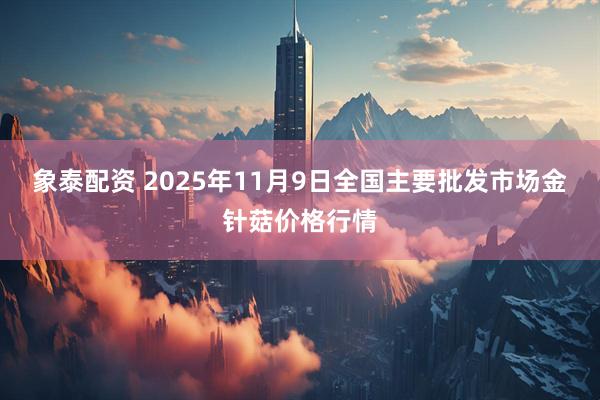 象泰配资 2025年11月9日全国主要批发市场金针菇价格行情